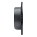 R1 04-08 Ford F-150 4WD Front Left Drilled & Slotted Black Brake Rotor