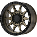 AX202 18X9 5X5.5 M-BRZ BLK LIP 00MM