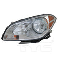 CAPA 0812 CV MLIBU/MLIBU HYBD (W/O LOGO) HEADLAMP ASSY LH