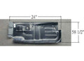 LH FLOOR PANEL CONVERTIBLE MUSTANG 6473