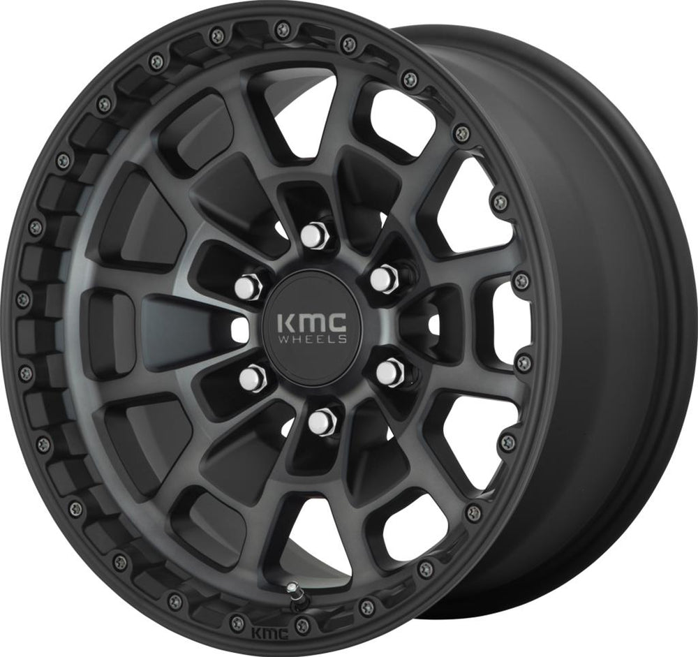 SUMMIT 17X8.5 6X135.00 SATIN BLACK