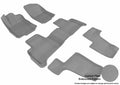 3D KAGU FLOOR MAT 3 ROW SET GRAY
