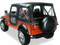 Suzuki 1988-1994 Samurai; NOTE For OEM soft top hardware
