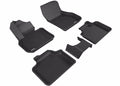 3D MAXpider 2017-2019 Mini Countryman Kagu 1st & 2nd Row Floormats - Black