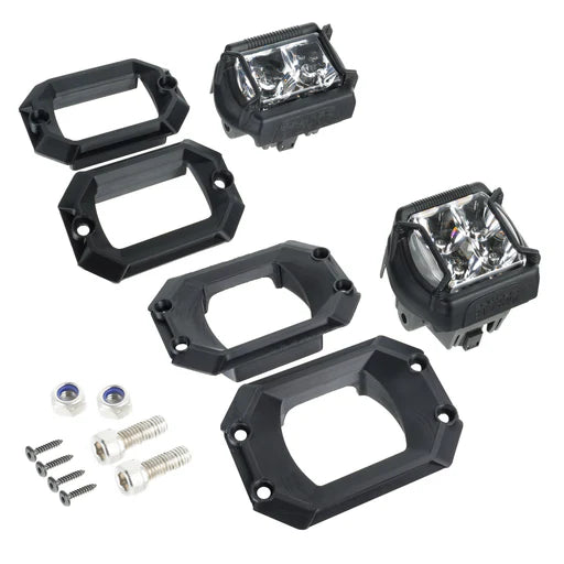 Oracle 15-23 Ford F-150 A-Pillar Hood Mount Brackets w/ VEGA Series 4 Spotlights