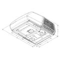 TENT 12X10 ELITE SUNDOME 6 W/LED C
