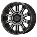 HOSS 2 20X9 8X165.10 SATIN BLACK MA