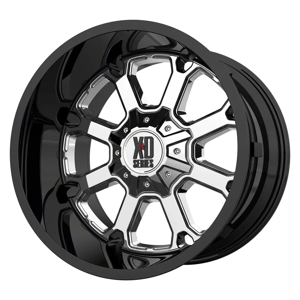 XD825 20X12 5X5.0/5.5 PVD G-BLK LIP -44MM