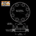 Bora Wheel Spacers (Motorsport auto part