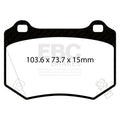 EBC 2018+ Subaru WRX STI 2.5L Turbo Bluestuff Rear Brake Pads
