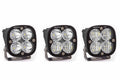 Baja Designs Squadron Pro Spot Pattern Black LED Light Pod - Clear