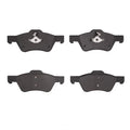R1 17-23 Hyundai Nexo Rear Drilled & Slotted Silver Brake Rotor Set w/Ceramic Pads and Hardware