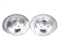 Hawk Talon 2008 Buick LaCrosse CX Drilled and Slotted Rear Brake Rotor Set