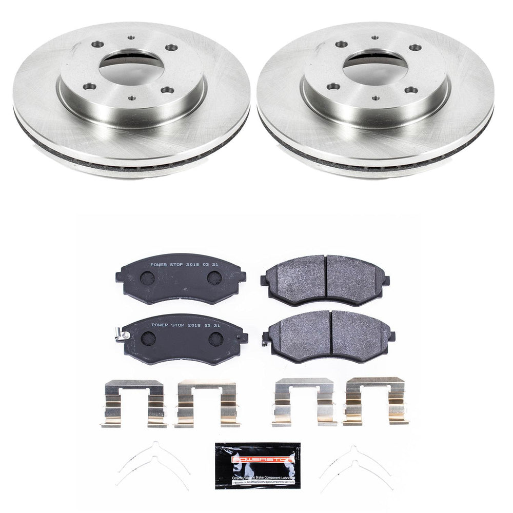 Power Stop 02-03 Hyundai Sonata Front Track Day SPEC Brake Kit