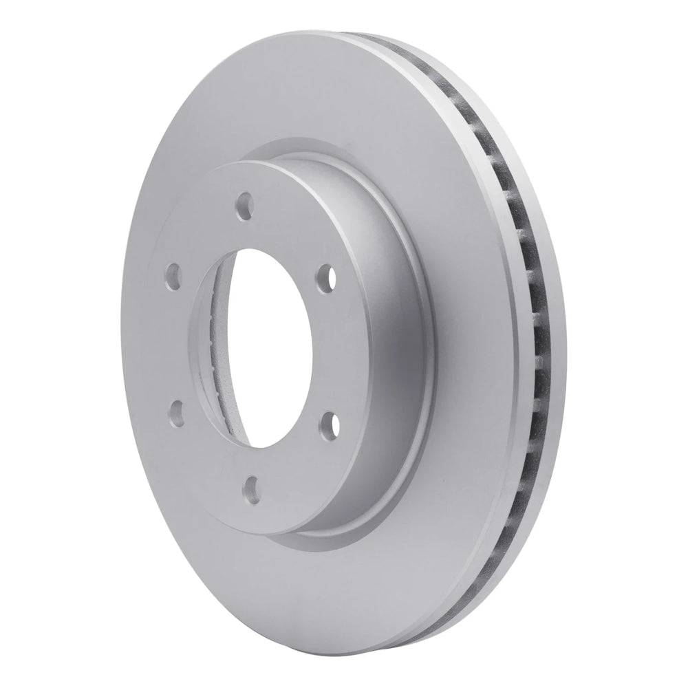R1 19-21 Ford Bronco Front Right Drilled Black Brake Rotor
