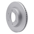 R1 19-21 Ford Bronco Front Right Drilled Black Brake Rotor