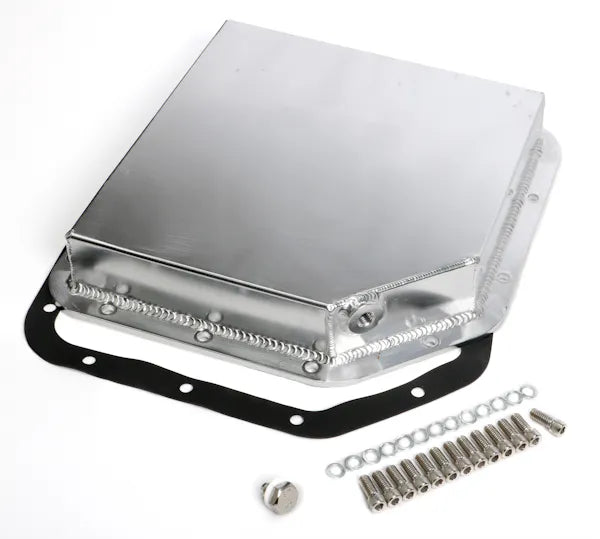 GM TH350 FABRICATED ALUMINUM TRANSMISSION PAN
