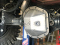 Jeep JL Differential Cover Front AND Rear Package 2018-Pres Wrangler JL Rubicon Dana 44 Bare Steel Motobilt