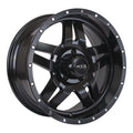 MESA 17X9 5X127 ET15 CB71.5 SATIN BLACK