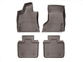 WeatherTech Cocoa Front and Rear Floorliners Fits -20-16 Quatroporte 476101-475652