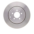 R1 Concepts Brake Rotor Drilled and Slotted Silver Fits Land Rover