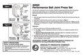 SPC Performance HONDA B/JOINT PRESS SET