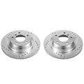 Power Stop 14-16 BMW 228i Rear Evolution Drilled & Slotted Rotors - Pair