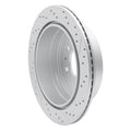 R1 04-11 Ford F-150 4WD Rear Left Drilled & Slotted Geoperformance Rotor
