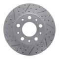 DFC 14-26 Ram Promaster 2500 Front Left Drilled & Slotted Geoperformance Rotor