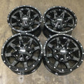 Wheel Pros Moto Metal MO970 17X8 5X4.5/120 SG-BLK MILL 40MM MO97078017940