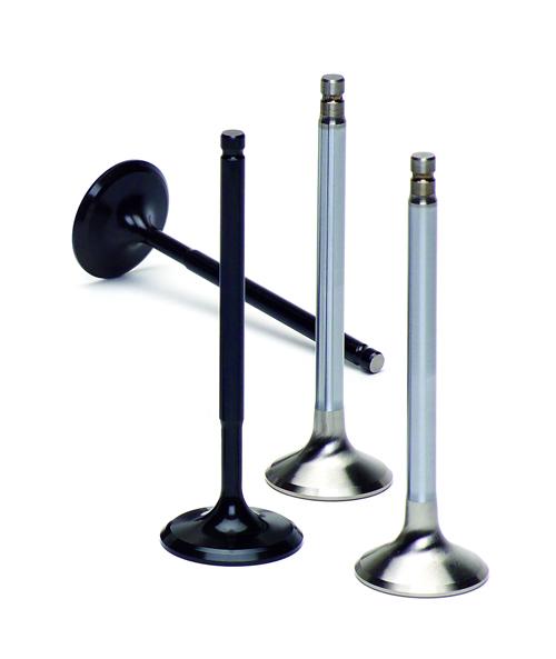 Supertech GM ECOTEC LSJ 2.0L/2.2L/2.4L Black Nitrided Intake Valve - +0.5mm Oversize - Set of 8