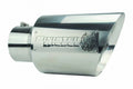 Sinister Diesel Dual Wall Exhaust Tip W/ Angle Cut (5in. to 8in.) - Chrome