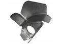 LH ROCKER END CAP/FENDER MOUNT BRKT 2PC SET CHEVROLET 57 (STEEL GAUGE 18)