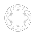 Brembo OE 91-94 Honda CBR F/Super Sport 600CC/83-88 XLV R 750CC 276x5mm Brake Disc - Front Fixed