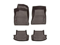 WeatherTech 2017+ Audi A4 Front & Rear FloorLiner - Cocoa