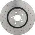 Brembo 14-18 Subaru Forester/05-14 Legacy Front Premium Xtra Cross Drilled UV Coated Rotor