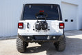 ~(12 lbs. 18X6X6)~ 2018-20xx Jeep JL Wrangler JL Spare Tire Riser - Black Powder Coated