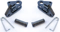 ~(7 lbs. 8X5X5)~ Destroyer Front Bumper Blue OX Tow Bar Adapters Bare Steel 2007-2017 Jeep JK Wrangler