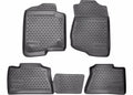 ~(12 lbs. 33X20X6)~ Profile Floor Liners Front and 2nd Row Black XC90 2016-2019
