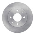 R1 00-04 Infiniti I35 Rear Drilled & Slotted Silver Brake Rotor Set w/Optimum OE Pads and Hardware