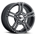 ITP SS 212 14x6 / 4x137 BP / 4+2 Offset Black Wheel