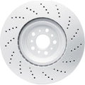 DFC 21-25 BMW M3 Left Front Drilled GeoSPEC Coated Rotor