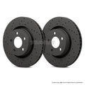 Hawk Talon 1990 Honda Civic Wagon / 4WD Drilled and Slotted Front Brake Rotor Set
