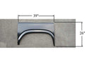 LH WHEEL OPNG REPAIR PANEL FULL W/ SINGLE RECT GAS HOLE AHEAD OF WHEEL OPENING FO RD P/U 8086