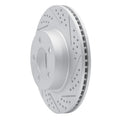 R1 01-11 Ford Explorer Sport Front Right Drilled & Slotted Geoperformance Rotor