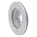 R1 01-11 Ford Explorer Sport Front Right Drilled & Slotted Geoperformance Rotor