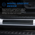 Jeep Wrangler / 2020 Jeep Gladiator - Set of 4 - Door Sills - Black Platinum