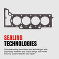 Fel-Pro Mazda B2200 HIS 9572 PT-1 PermaTorque Engine Cylinder Head Gasket Set