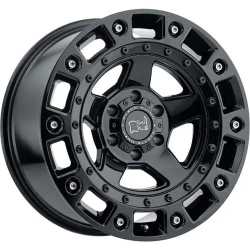 BR CINCO GLS BLK 17X9.5 5X139.70