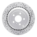 R1 06-12 Mercedes-Benz Ml450 Rear Right Drilled & Slotted Geoperformance Rotor
